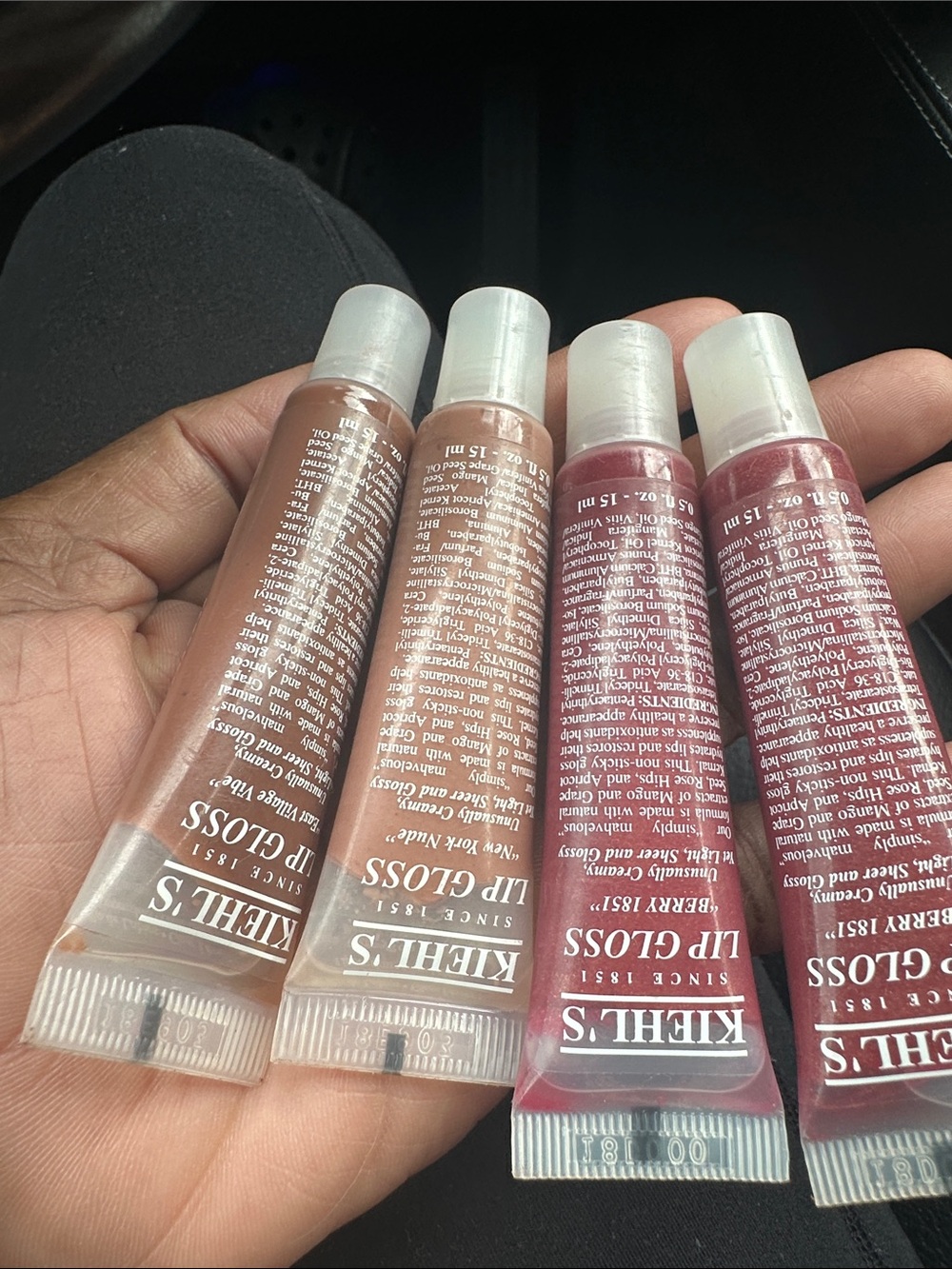 4 Kiehls lipgloss BRAND NEW ⭐️😍